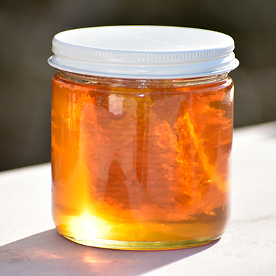 (image for) Chunk Honey - Glass Jar 8 oz