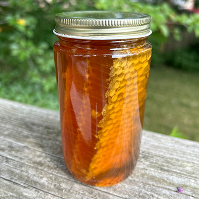 (image for) Chunk Honey - Glass Jar 16 oz
