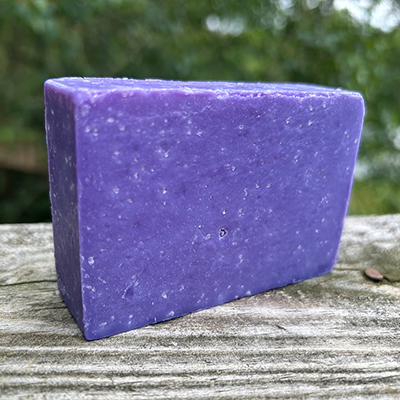 (image for) Oak Moss Lavender Scrub Cold Process Soap Bar